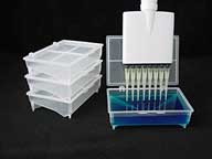 EXCEL Scientific Texas Reagent Reservoir for multi well pipettors 100/cs in bags of 5 per sleeve
